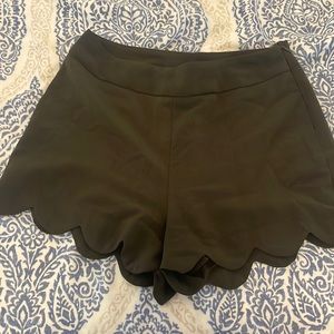 Dark green shorts size Small